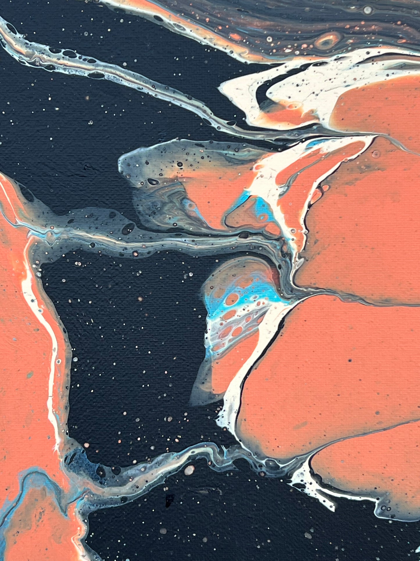 Pour Paint Abstract Canvas 231015