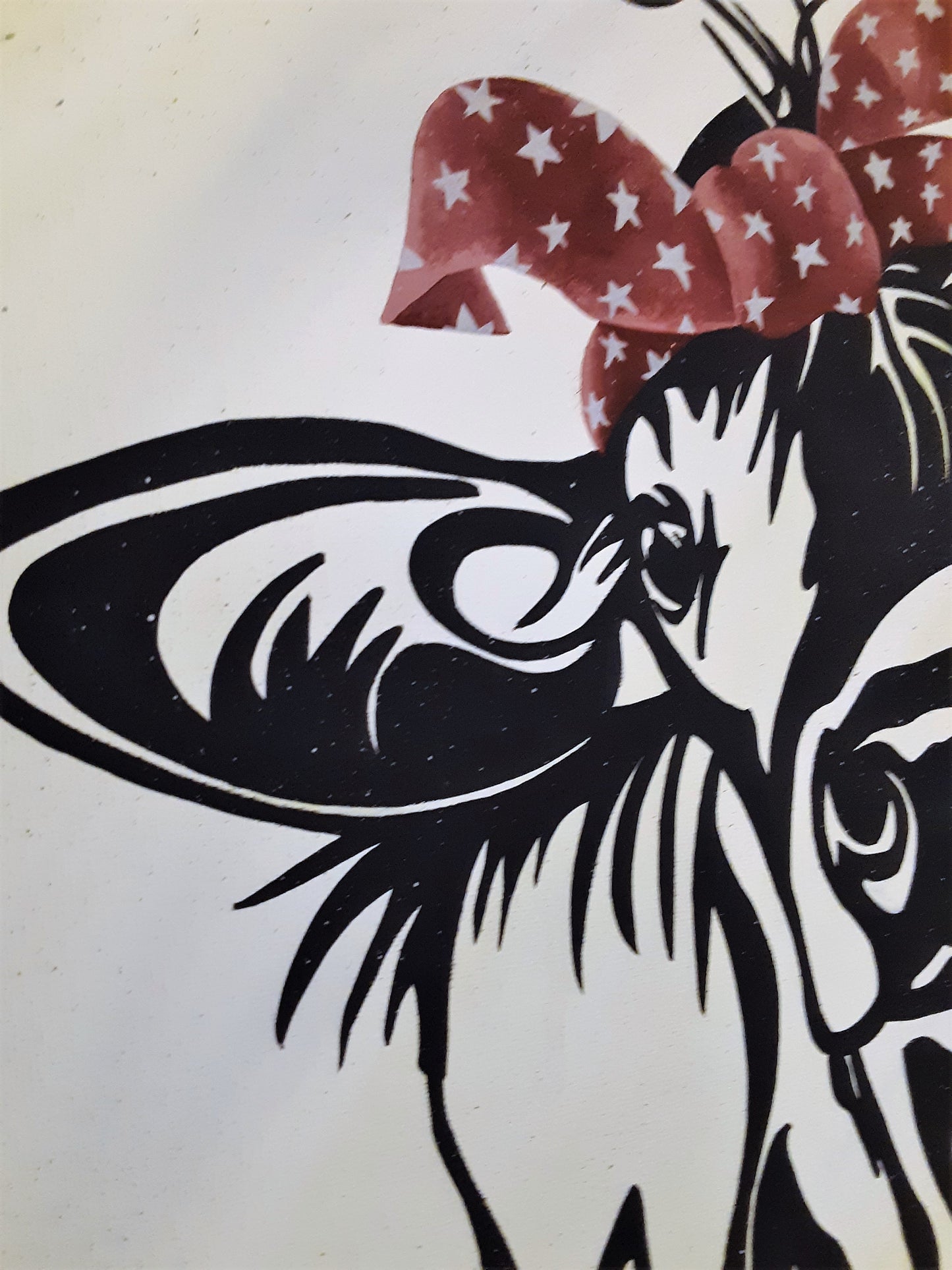 Home Sweet Home Cow Painting