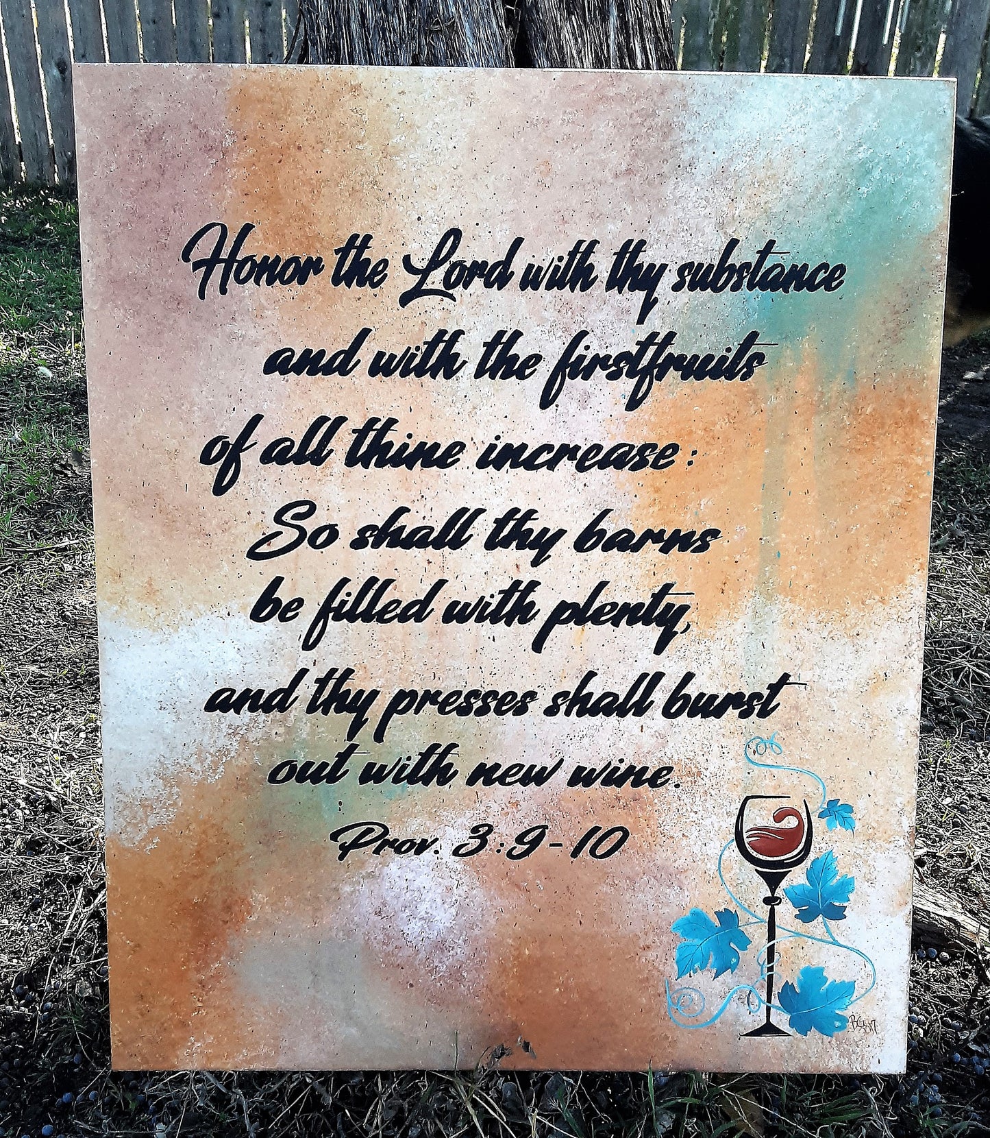 Honor the Lord Painting