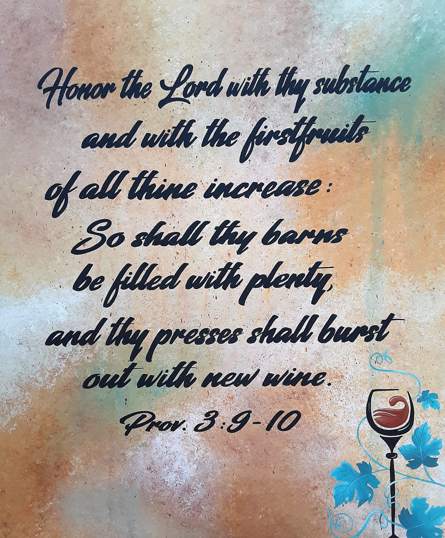 Honor the Lord Painting