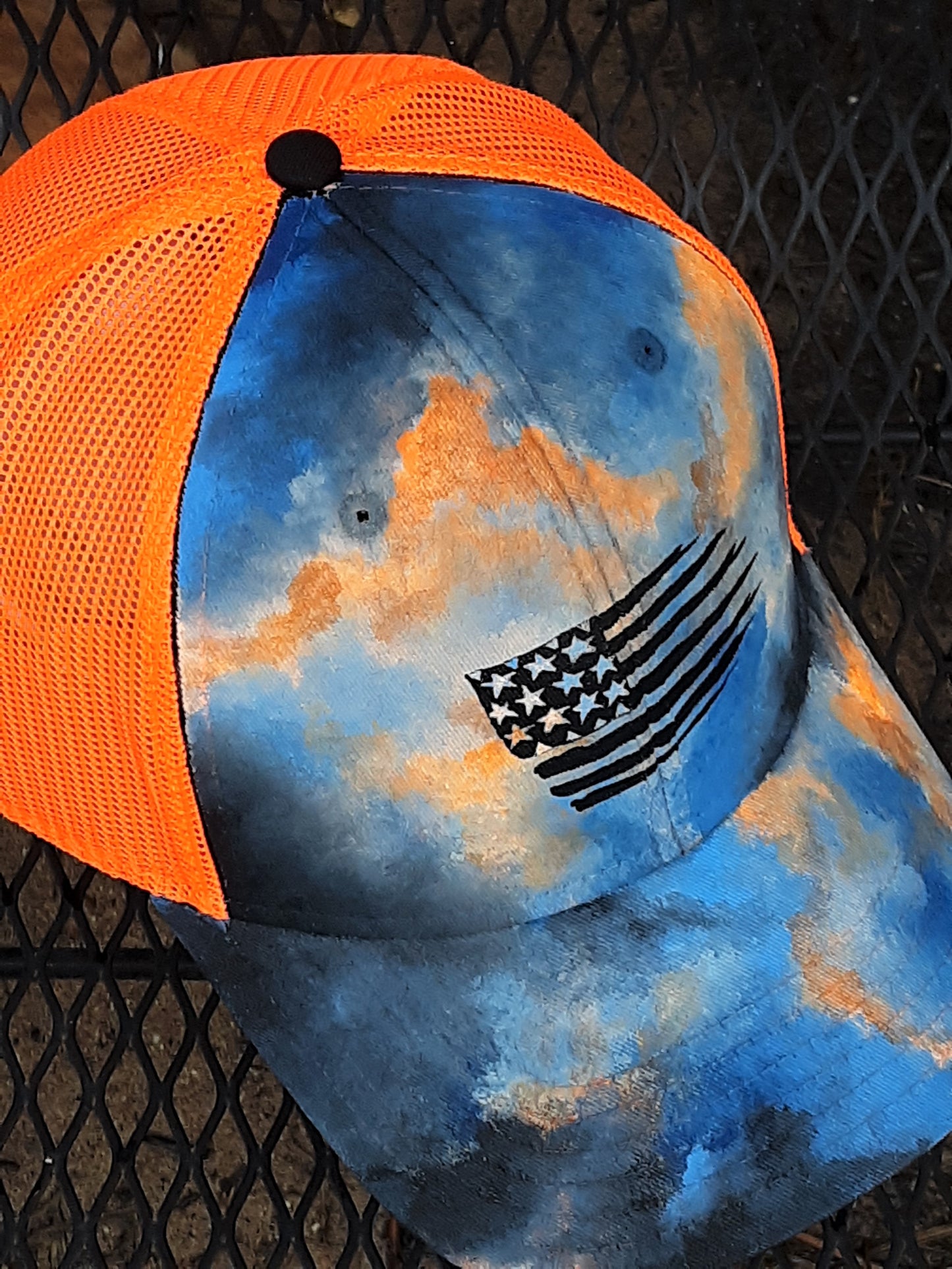 Neon Sky Flag, XXL