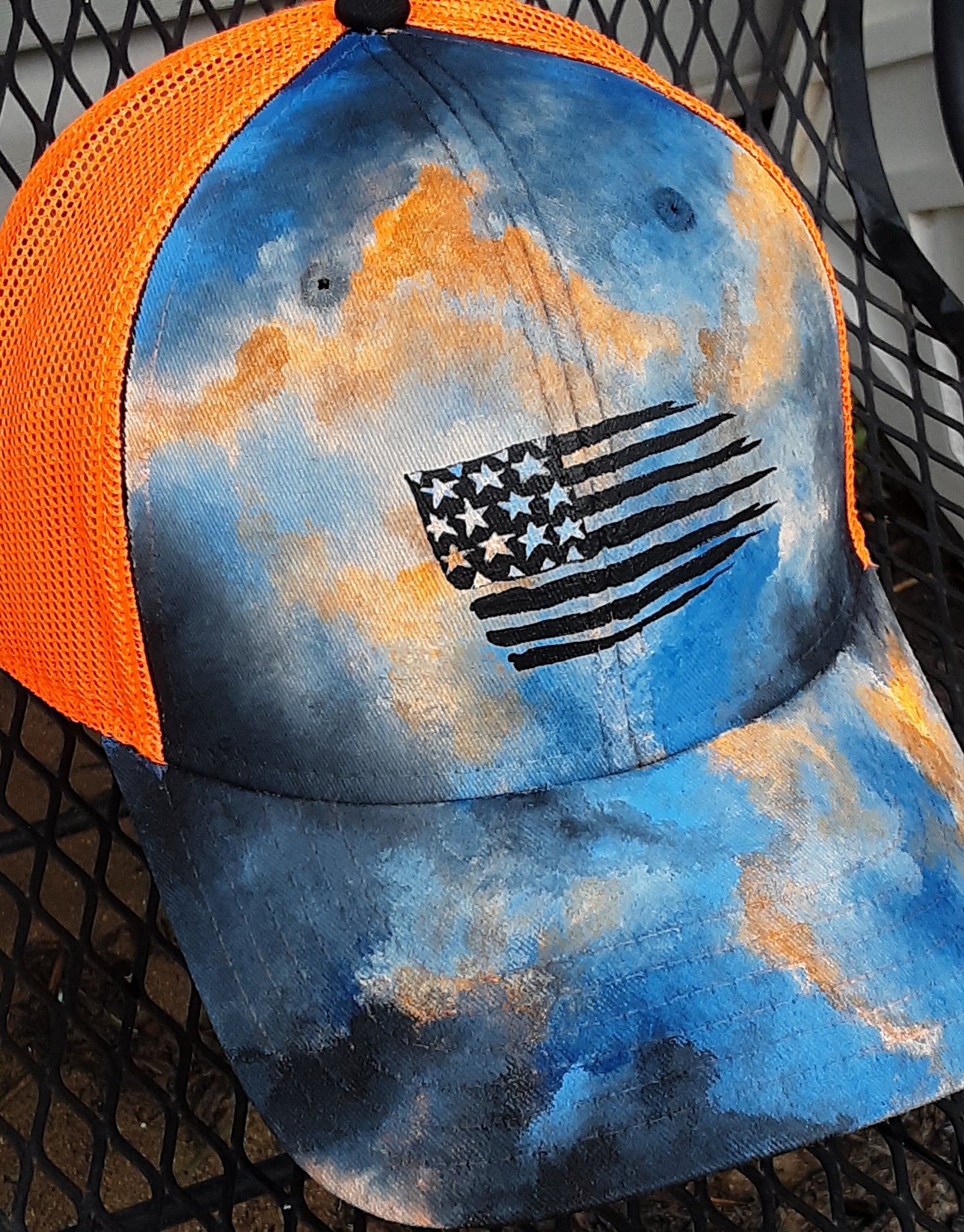 Neon Sky Flag, XXL