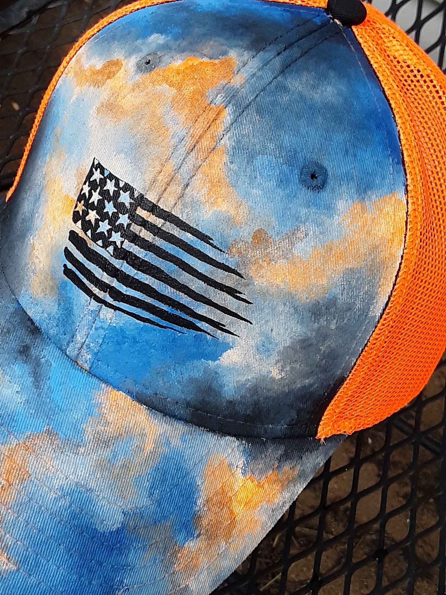 Neon Sky Flag, XXL