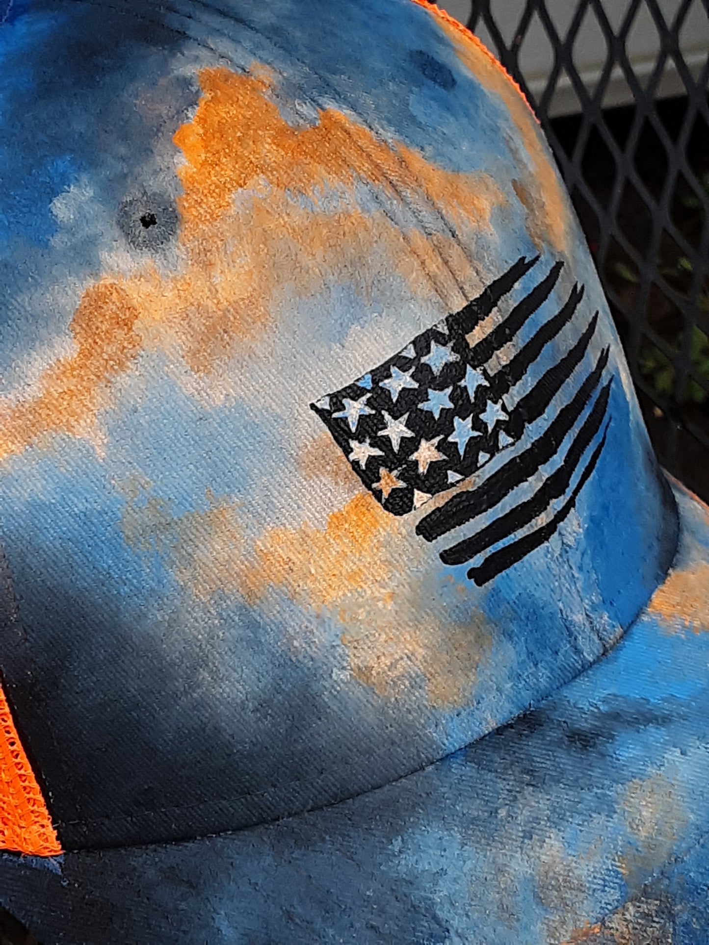 Neon Sky Flag, XXL