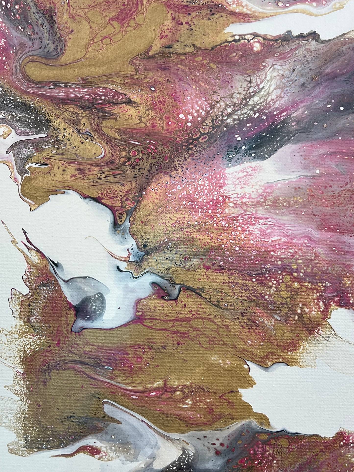 Pour Paint Abstract Canvas 231014