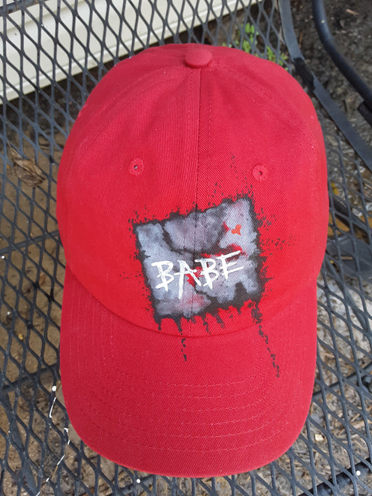 Babe Red Ball Cap