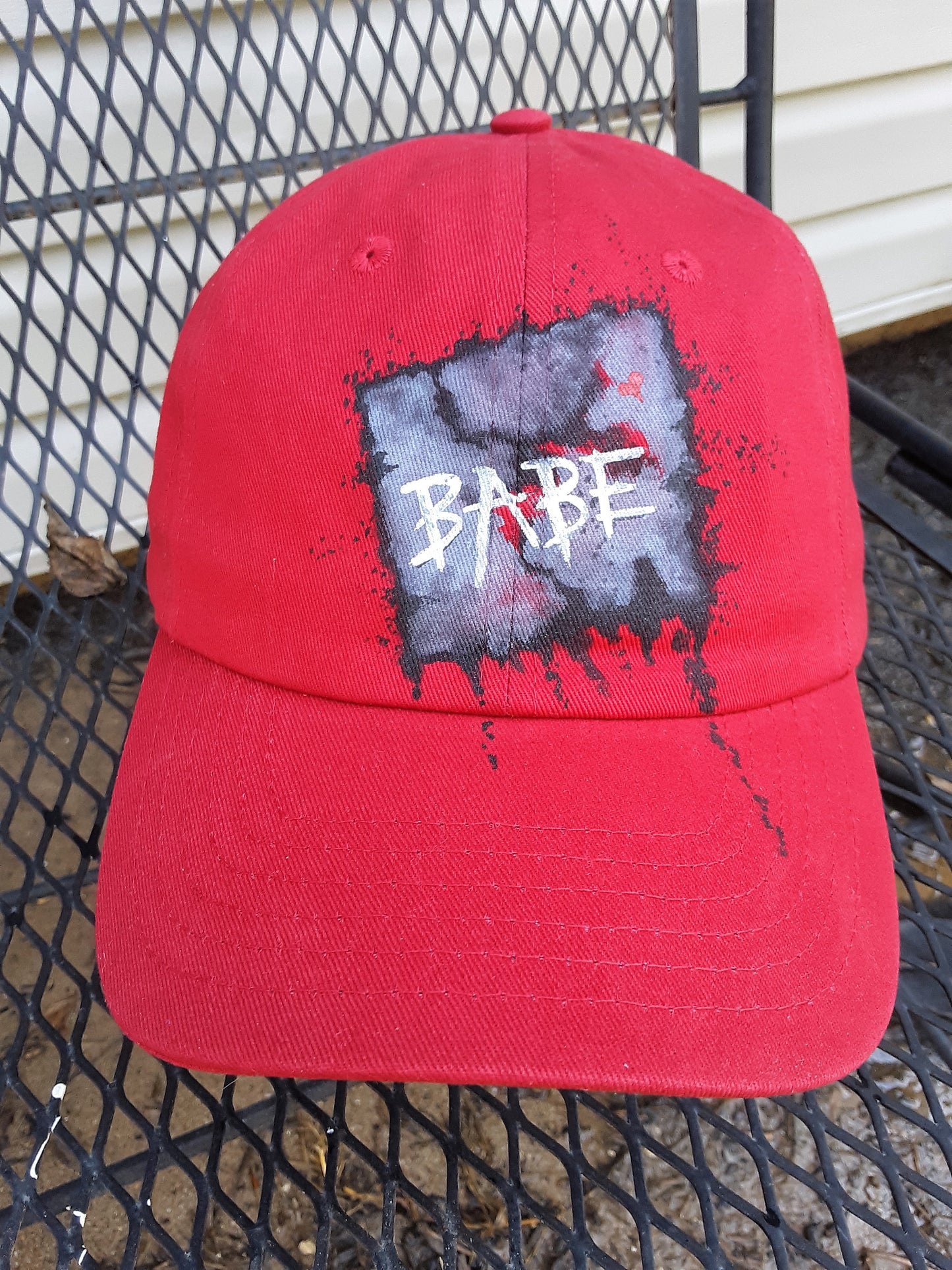 Babe Red Ball Cap