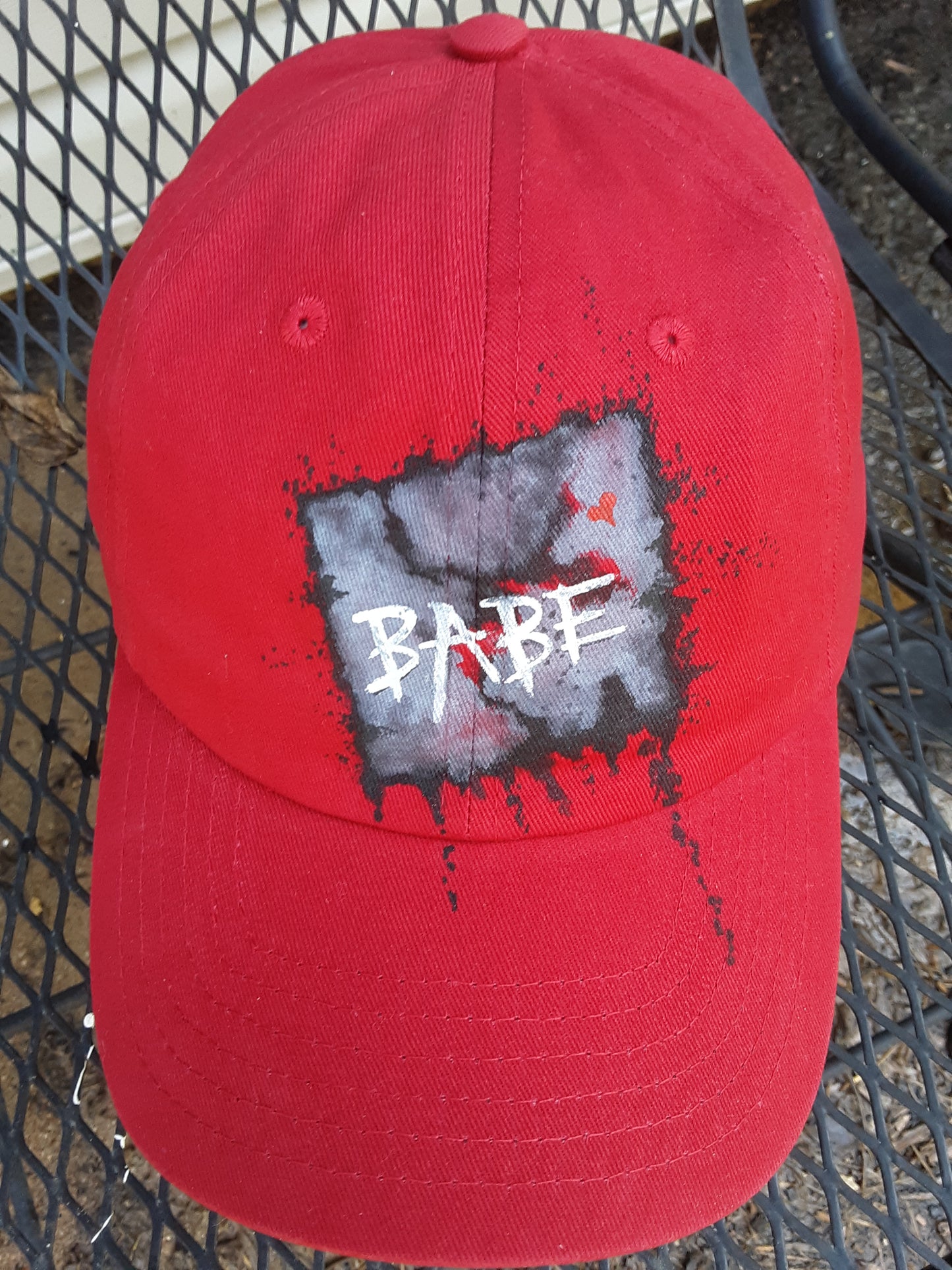 Babe Red Ball Cap