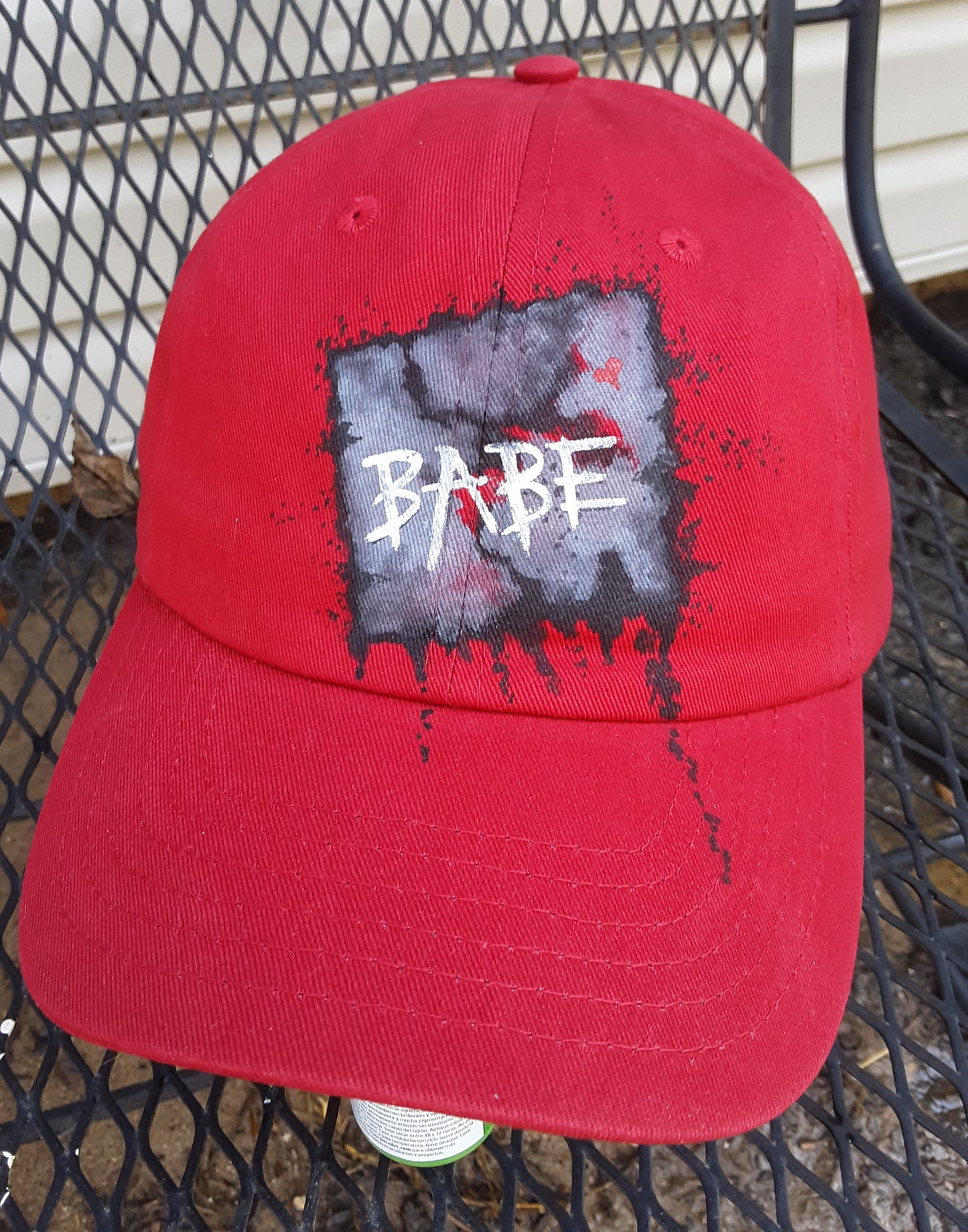 Babe Red Ball Cap