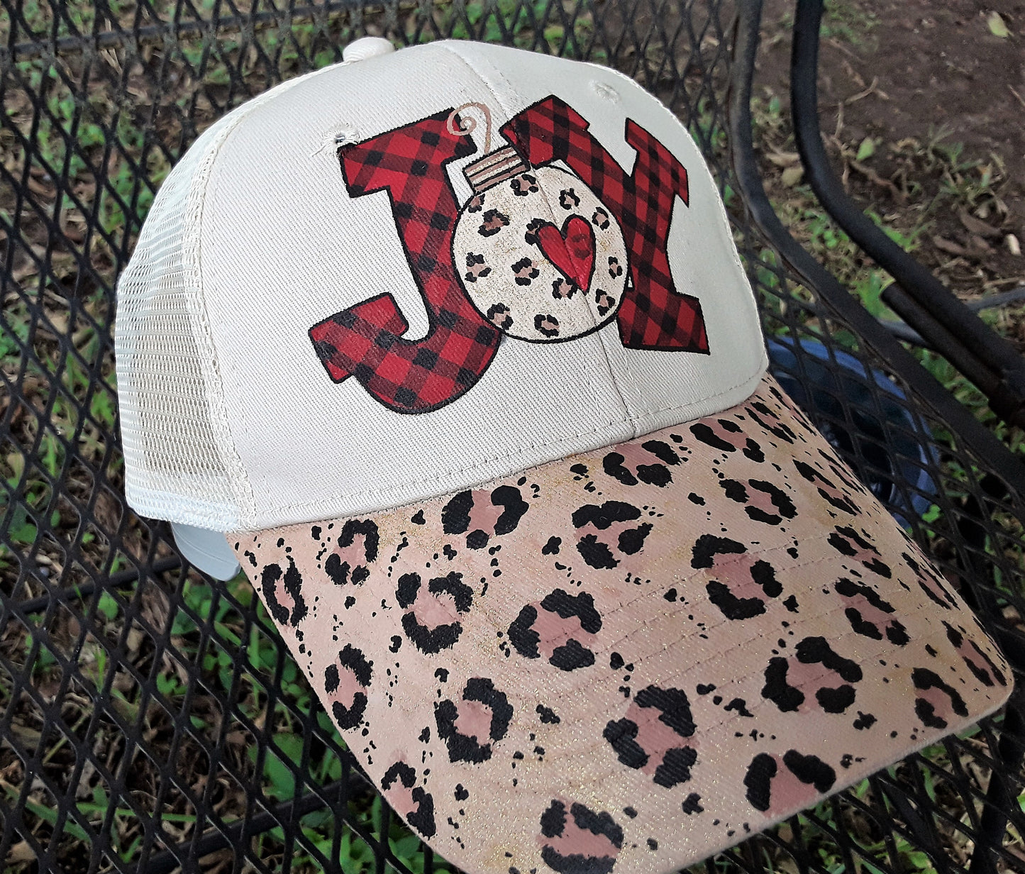 Joy Leopard Trucker Cap