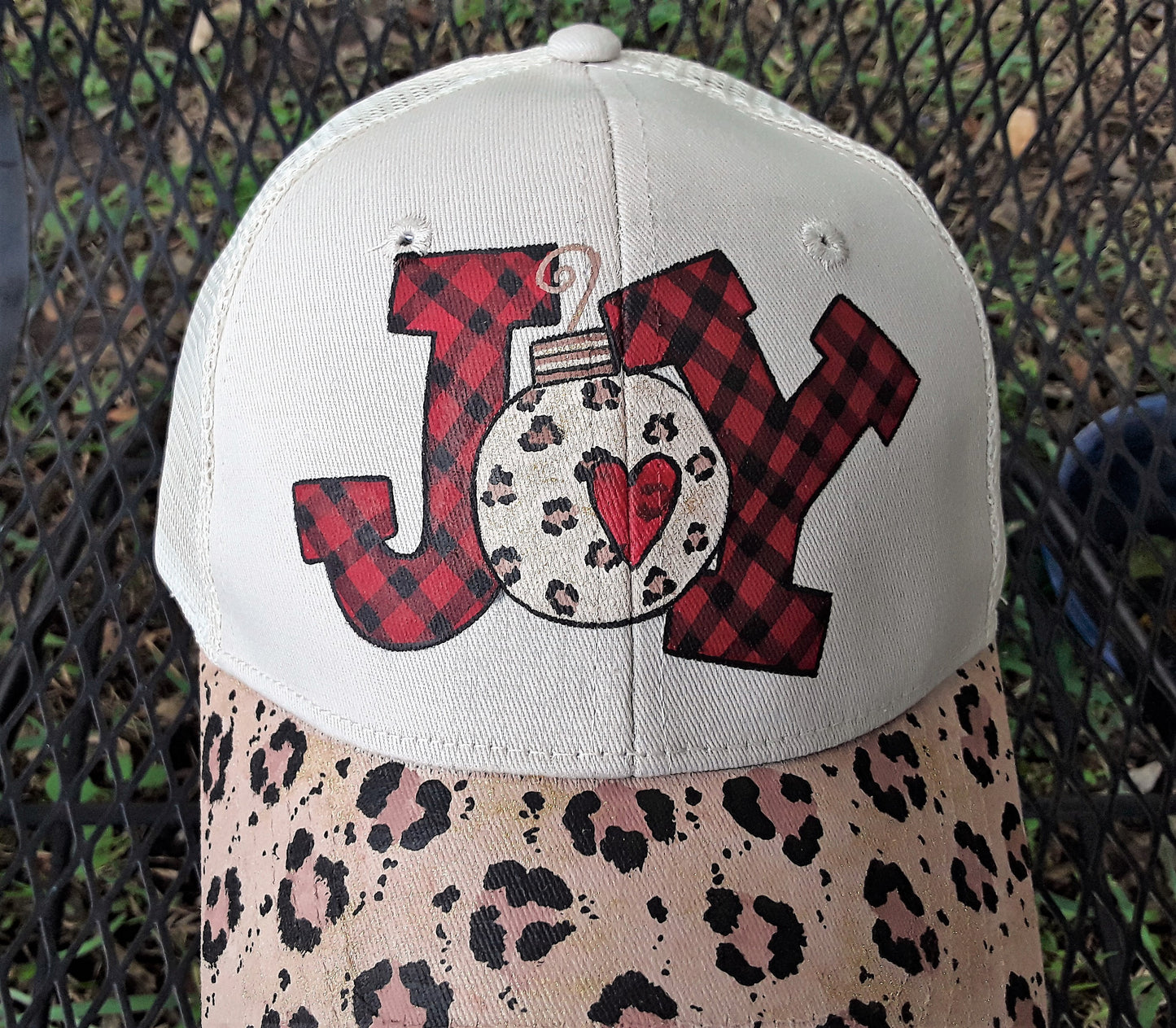 Joy Leopard Trucker Cap