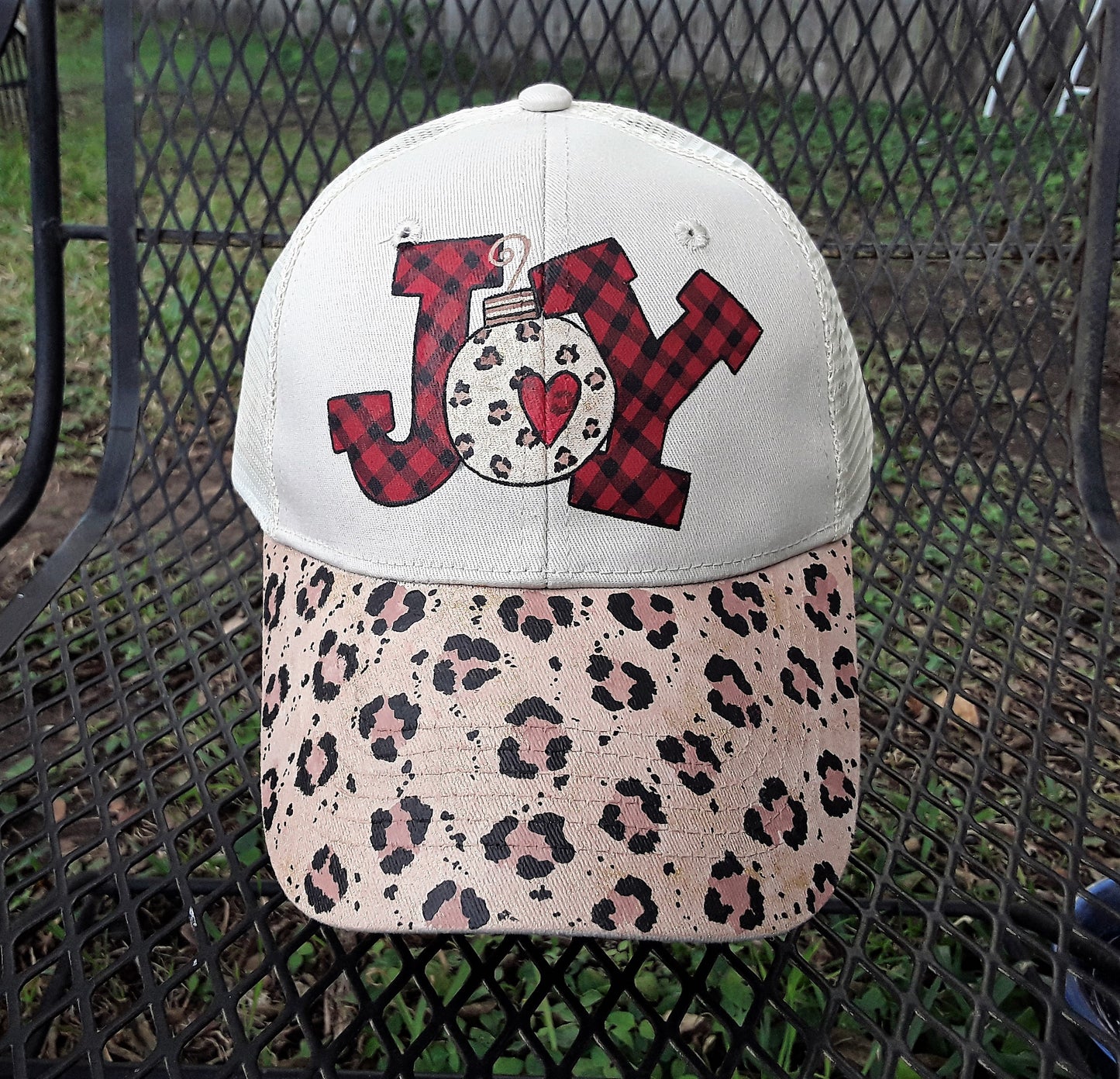 Joy Leopard Trucker Cap