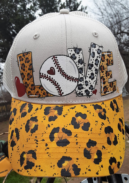 Baseball Love Trucker Cap