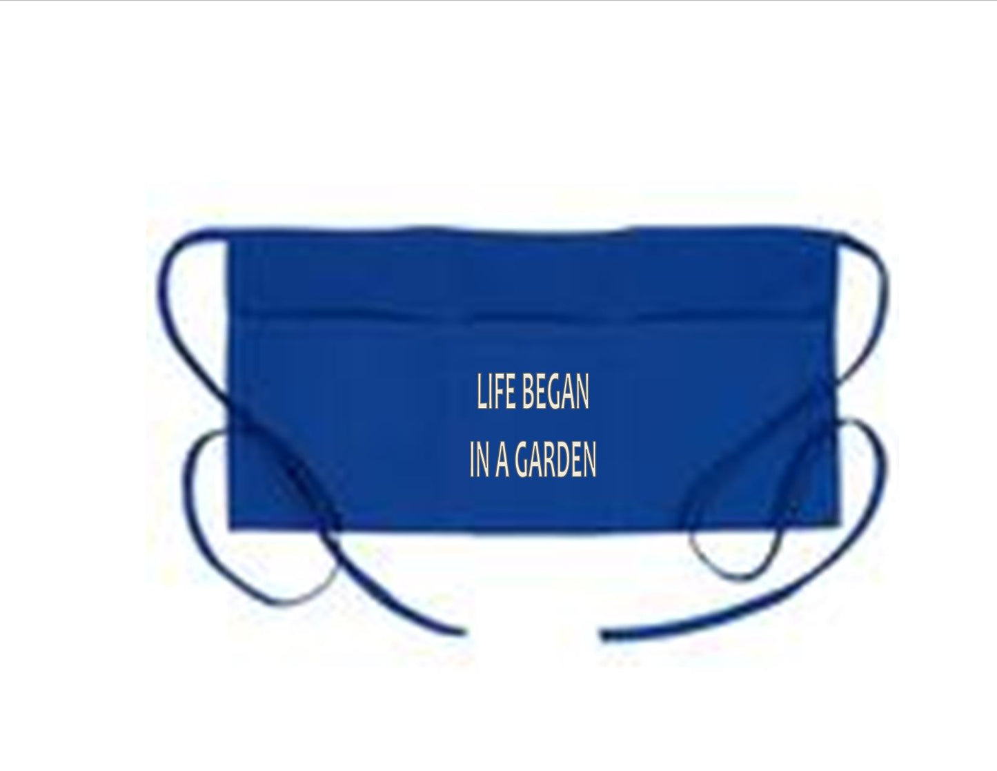 Gran's Garden Apron, 3 Pocket Waist Garden Apron, Life Began