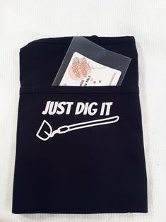 Gran's Garden Apron, 3 Pocket Waist Garden Apron, Just Dig It