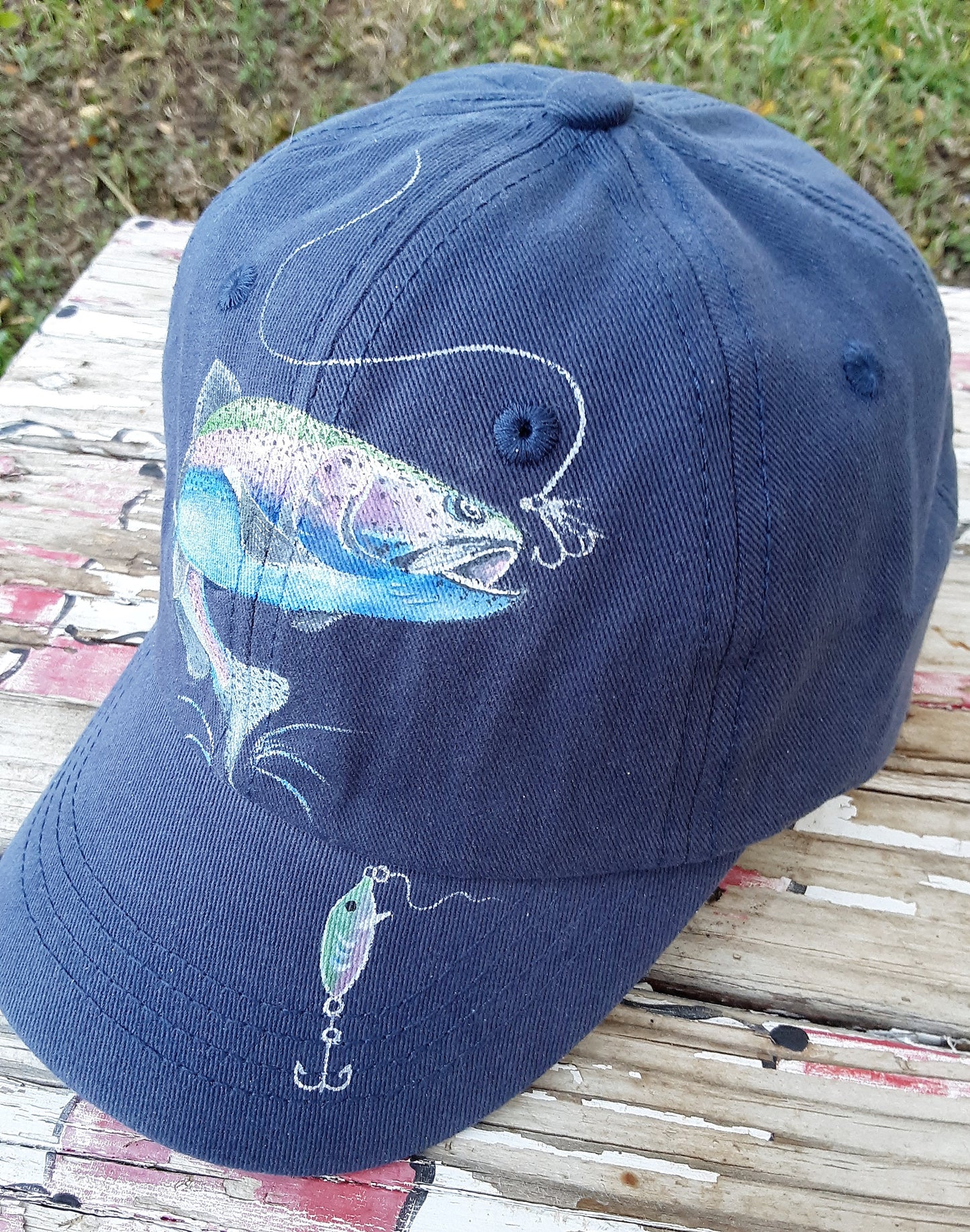 Rainbow Trout Youth Cap