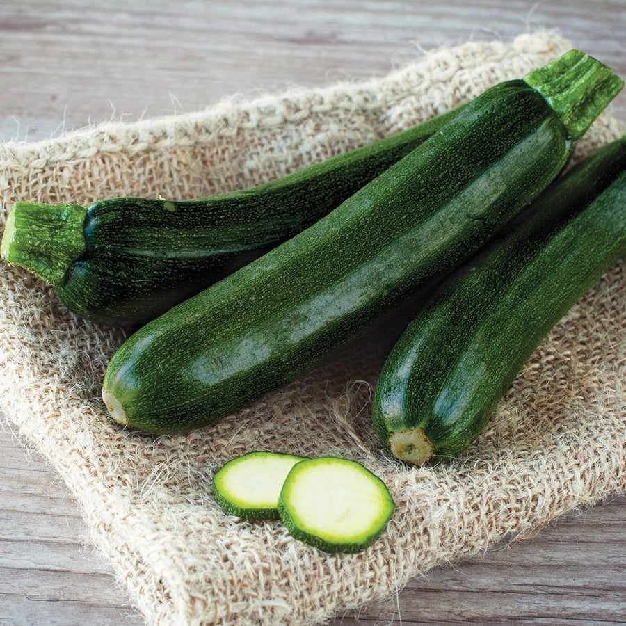 Zucchini, Organic Black Beauty Zucchini Seeds