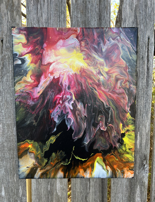 Pour Paint Abstract Canvas 231011