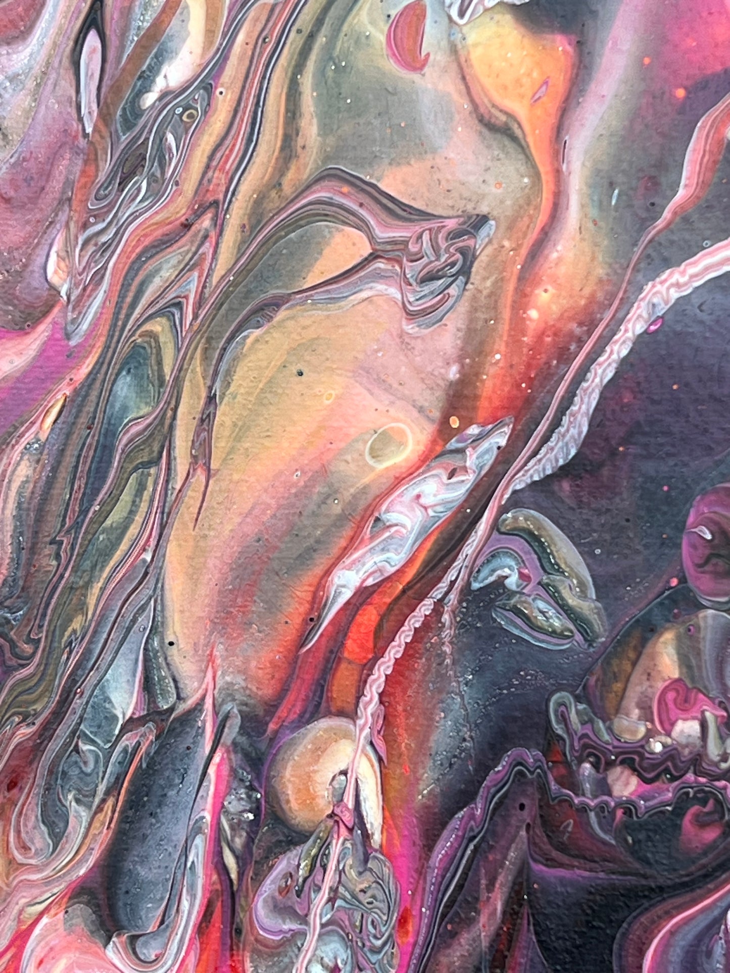 Pour Paint Abstract Canvas 231013