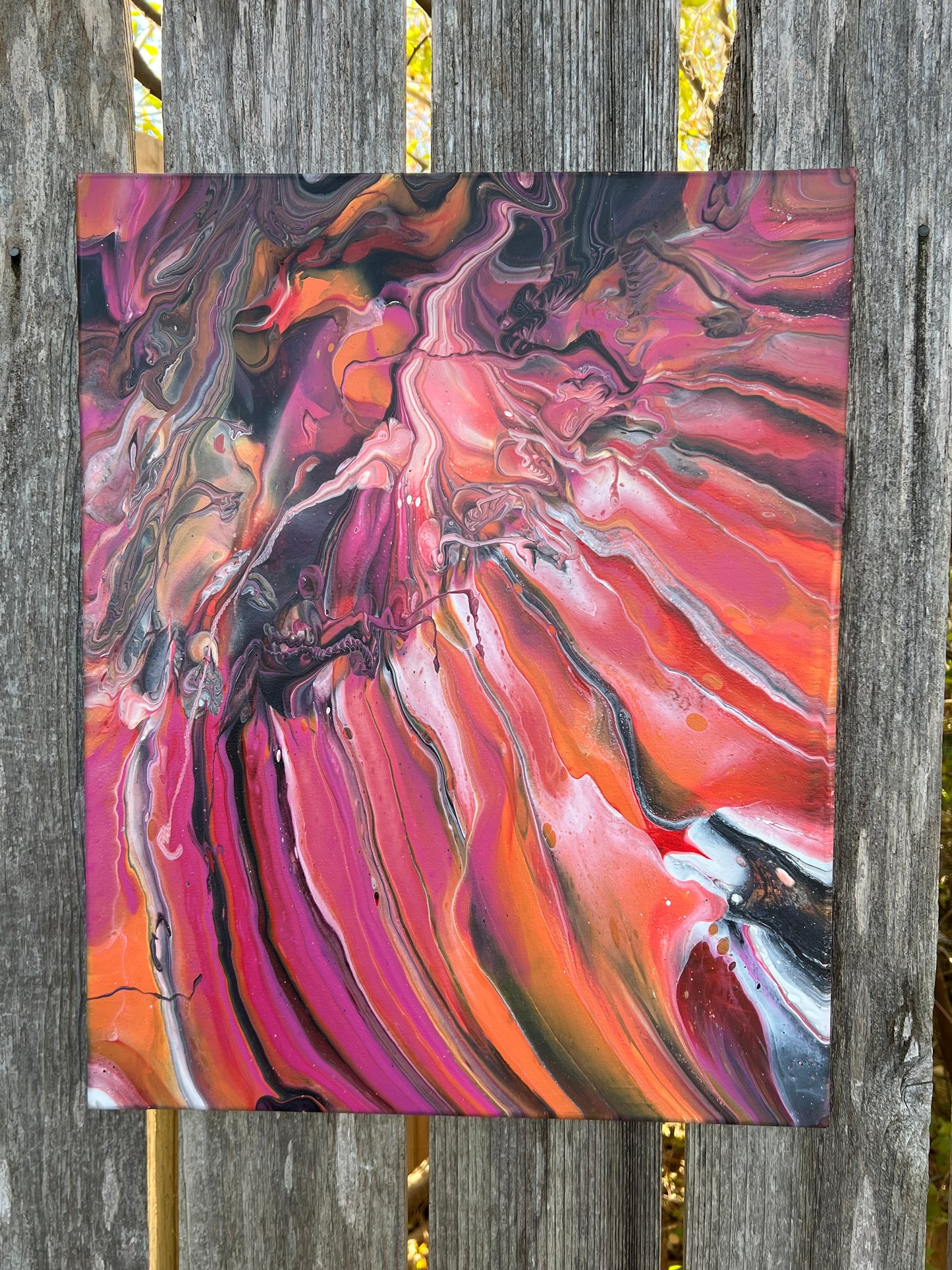 Pour Paint Abstract Canvas 231013