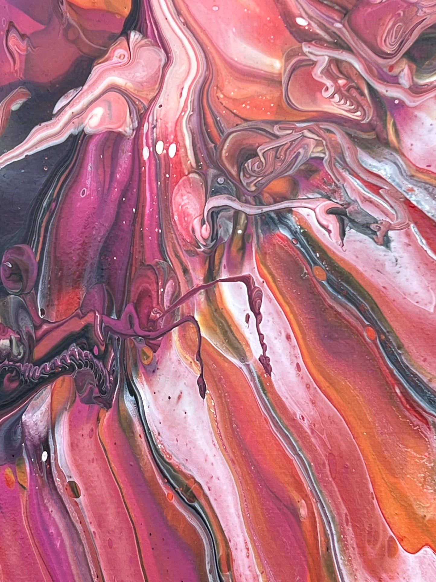 Pour Paint Abstract Canvas 231013