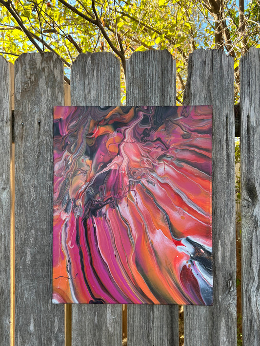 Pour Paint Abstract Canvas 231013