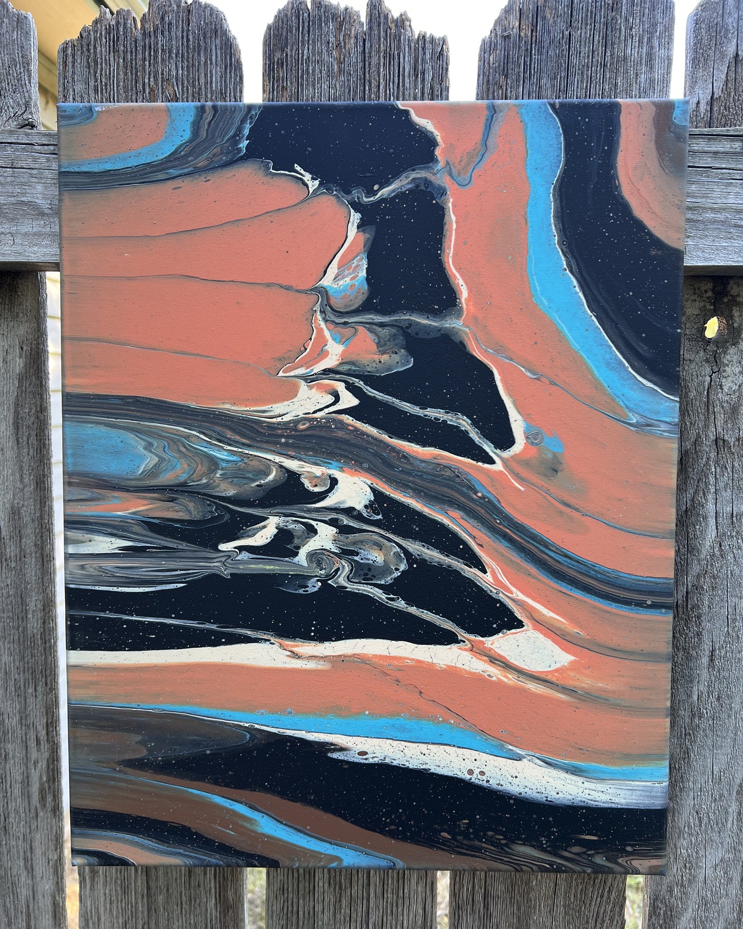 Pour Paint Abstract Canvas 231015