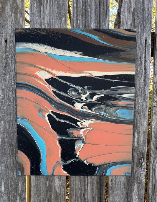 Pour Paint Abstract Canvas 231015