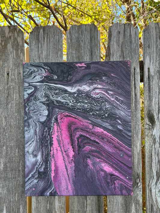 Pour Paint Abstract Canvas 231016