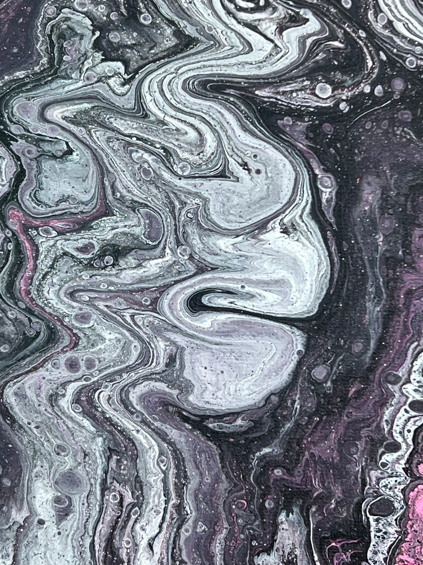 Pour Paint Abstract Canvas 231016