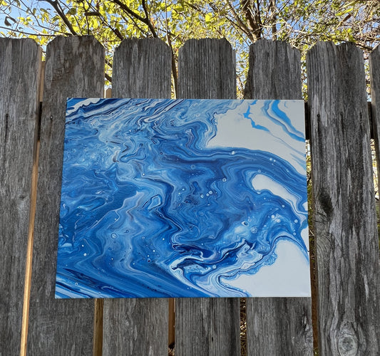 Pour Paint Abstract Canvas 231017