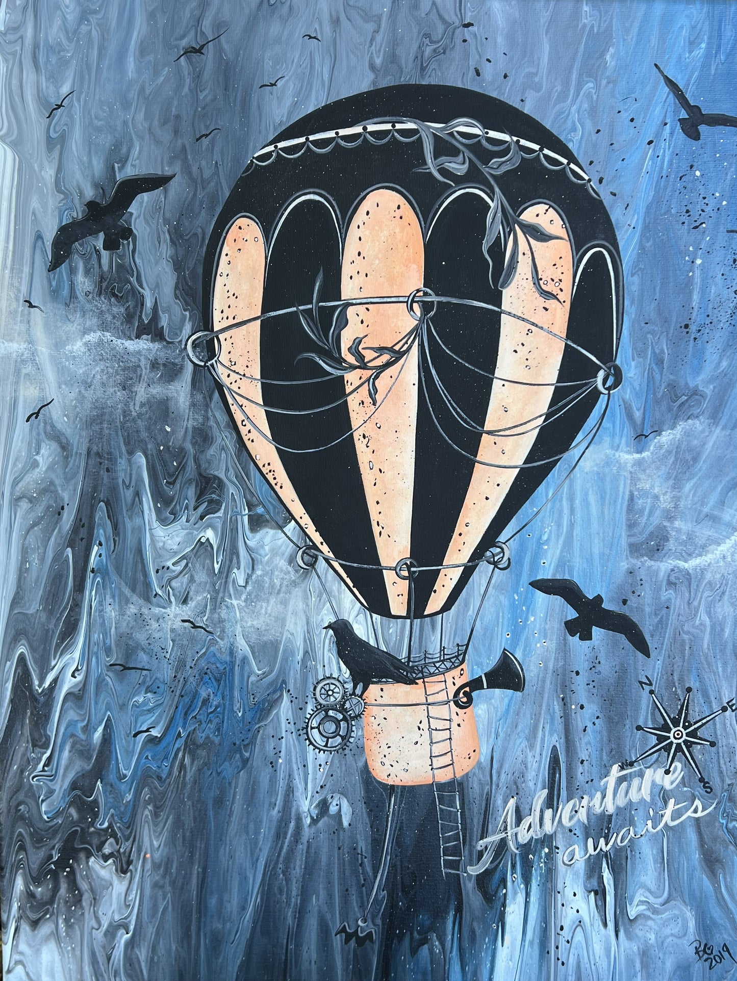 Adventure Awaits Painting