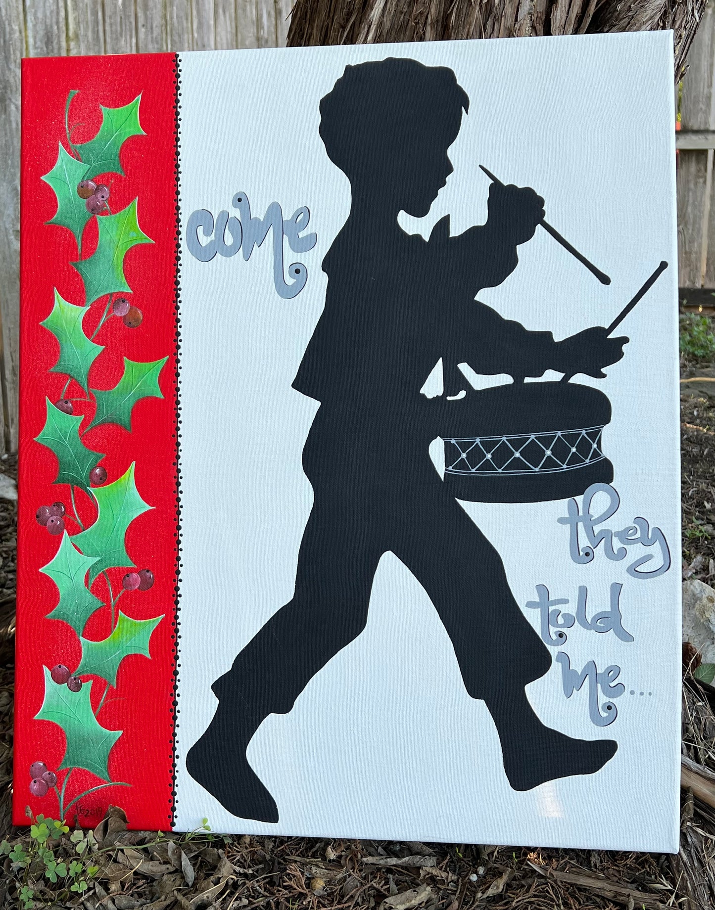 Drummer Boy Painting