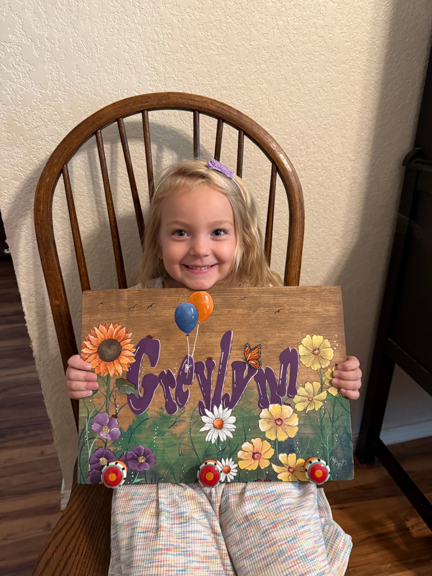 Child’s Room Sign, custom order