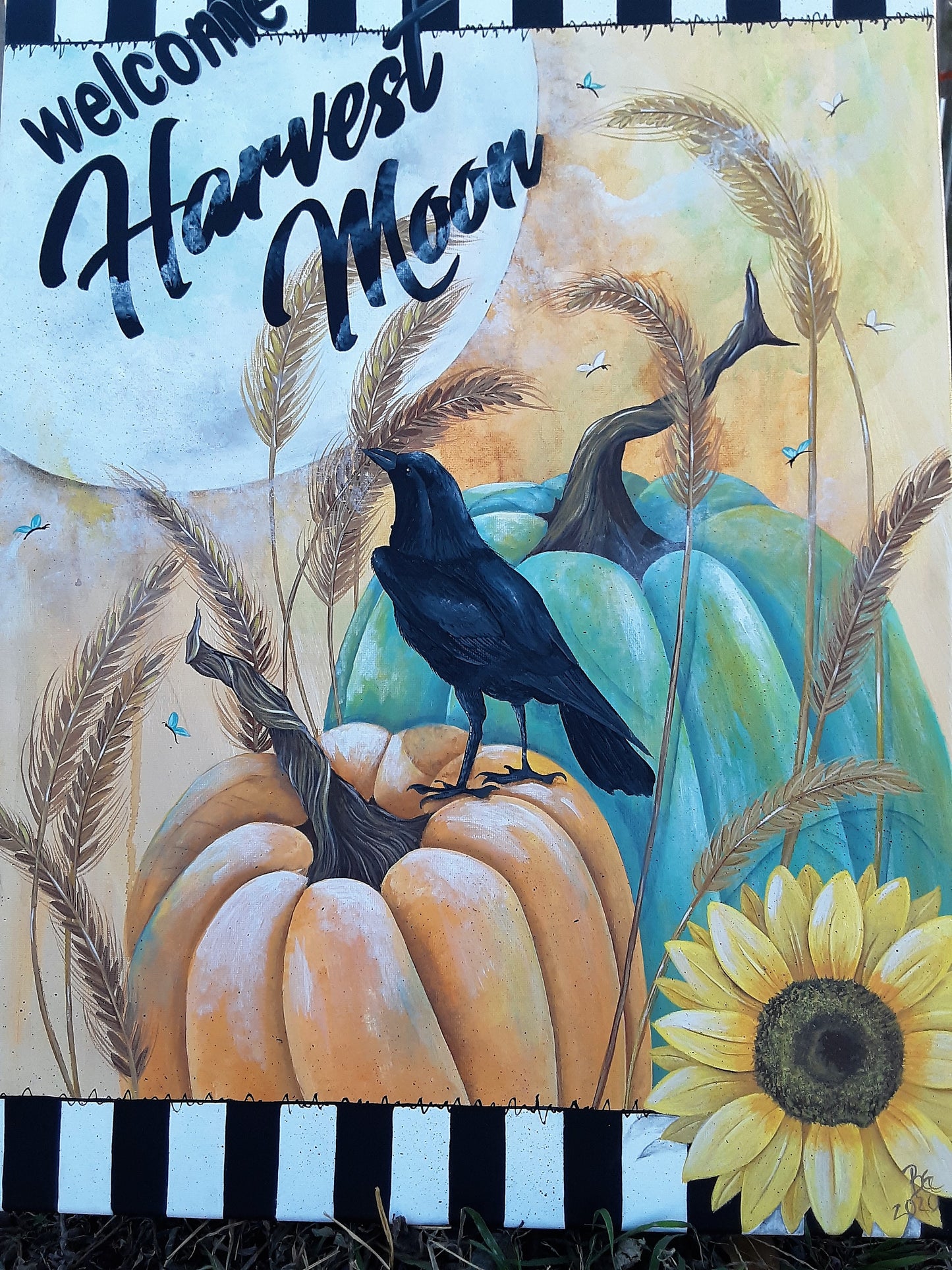 Welcome Harvest Moon Painting