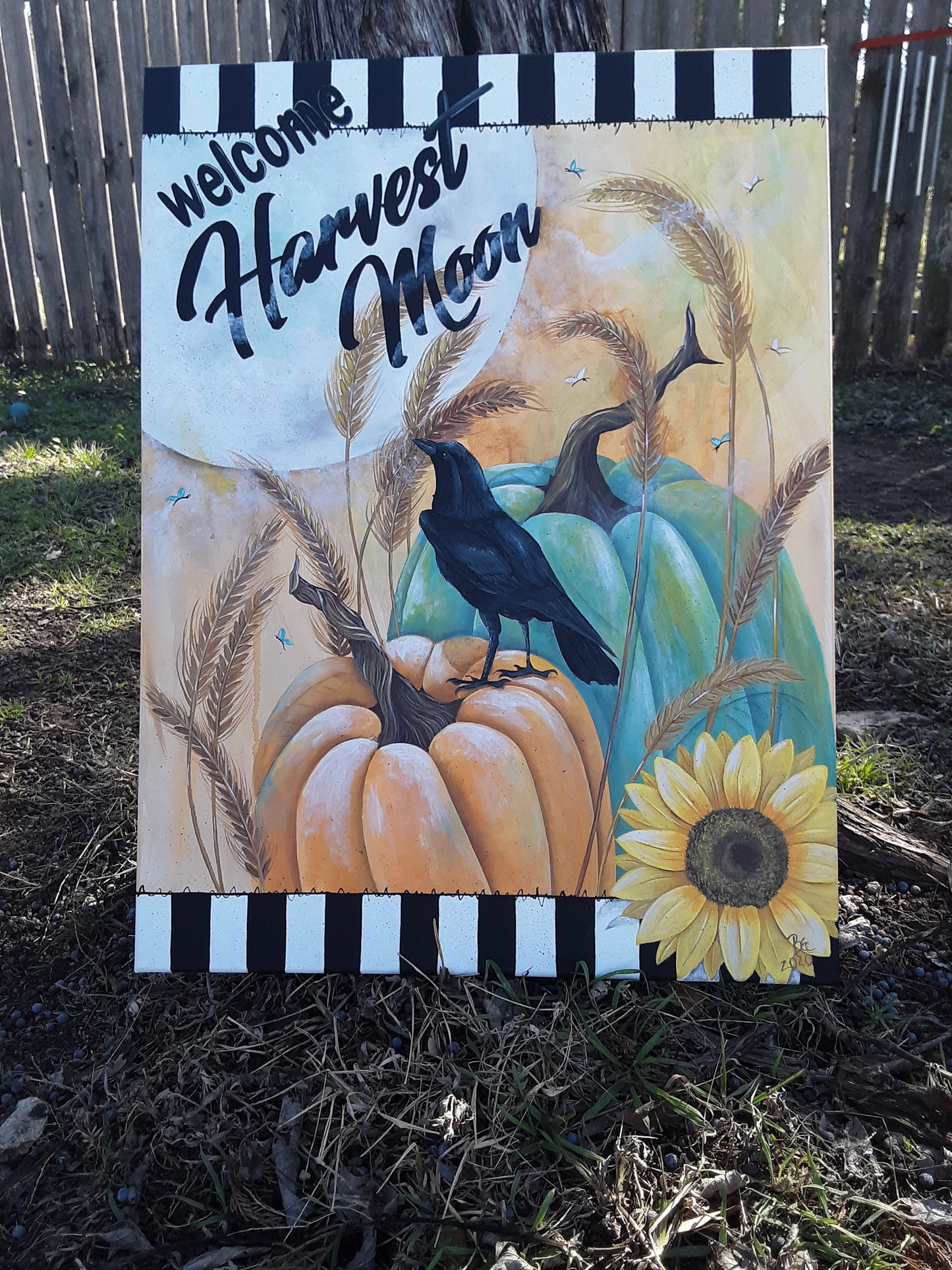 Welcome Harvest Moon Painting