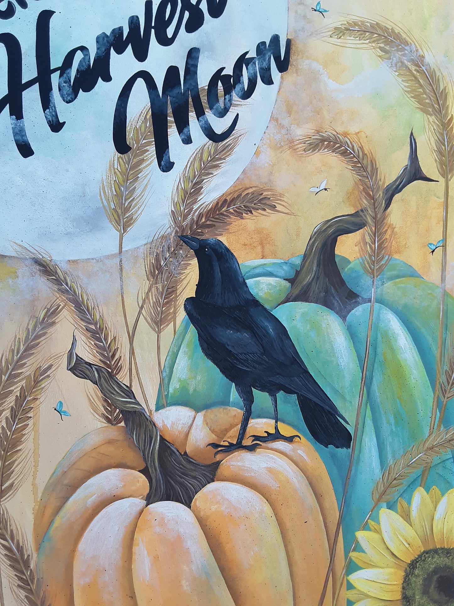 Welcome Harvest Moon Painting