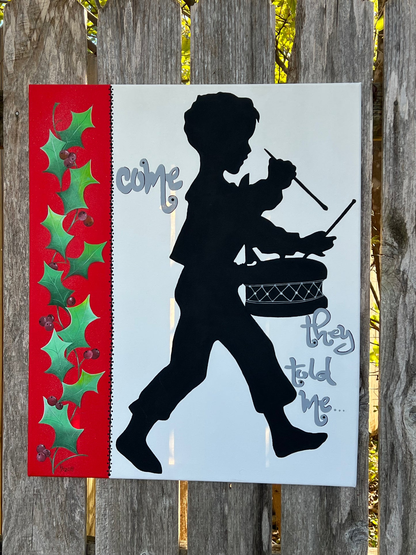 Drummer Boy Painting