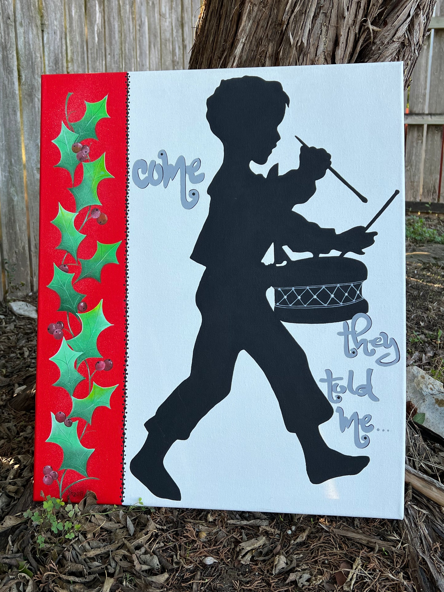 Drummer Boy Painting