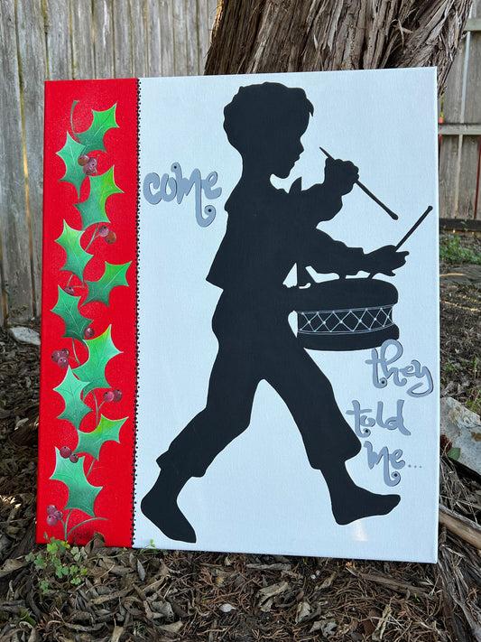 Drummer Boy Painting
