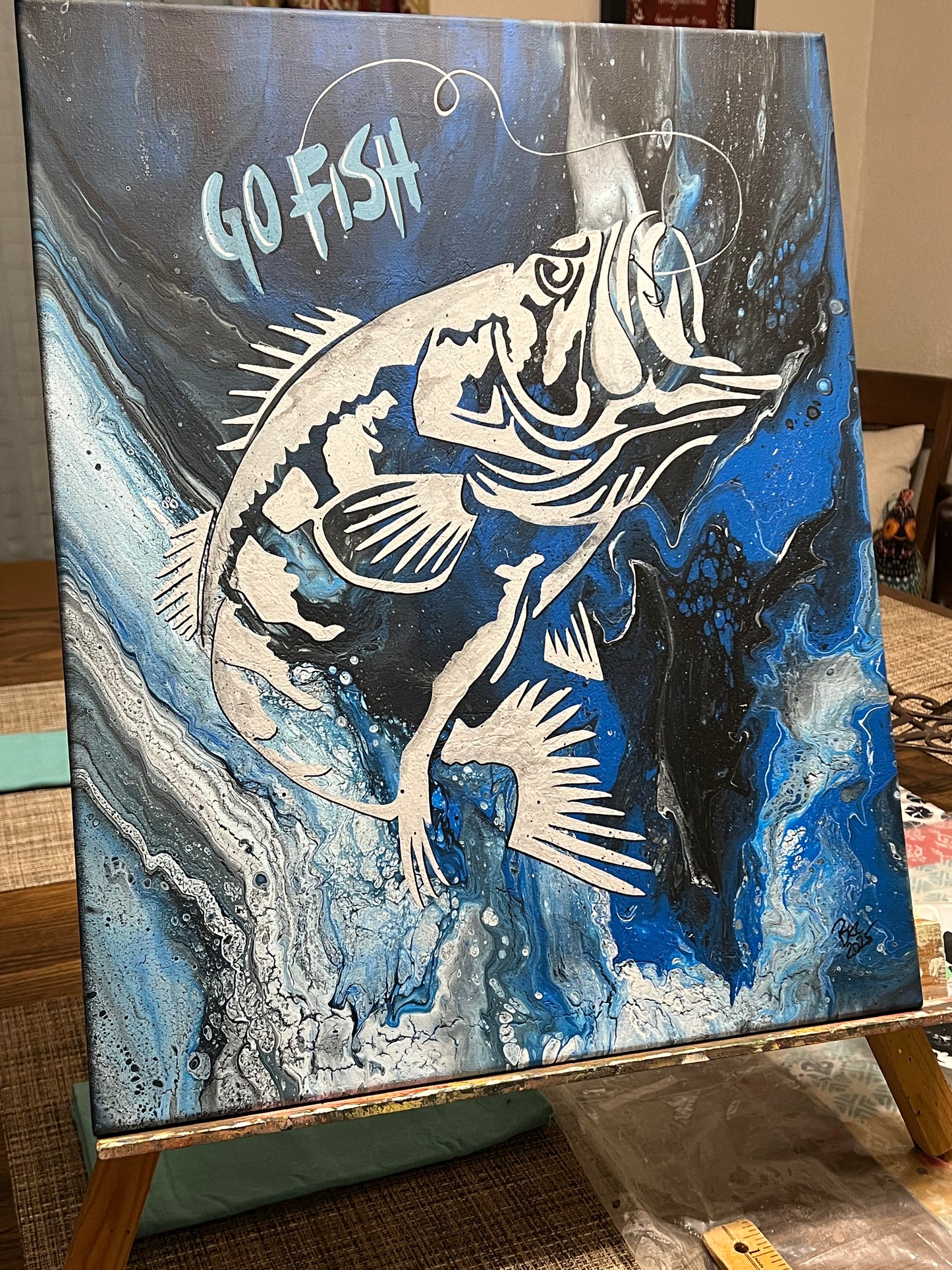 Go Fish Painting