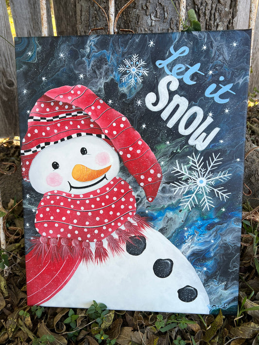 Let It Snow Painting