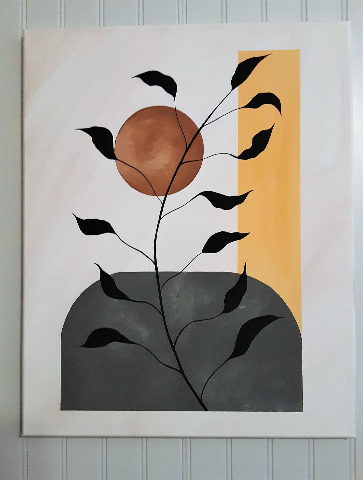 Simple Sun Minimalism Painting No. 1