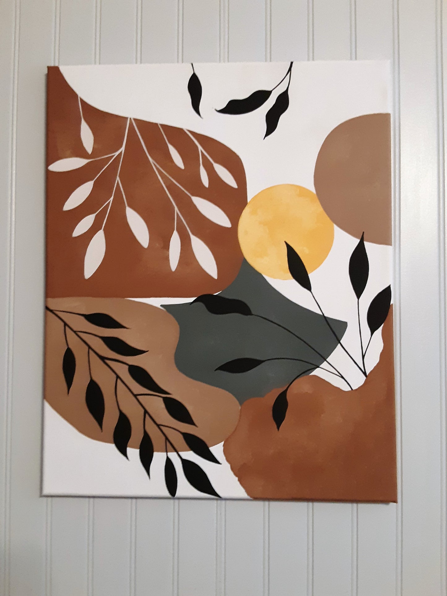 Simple Sun Minimalism Painting  No. 3