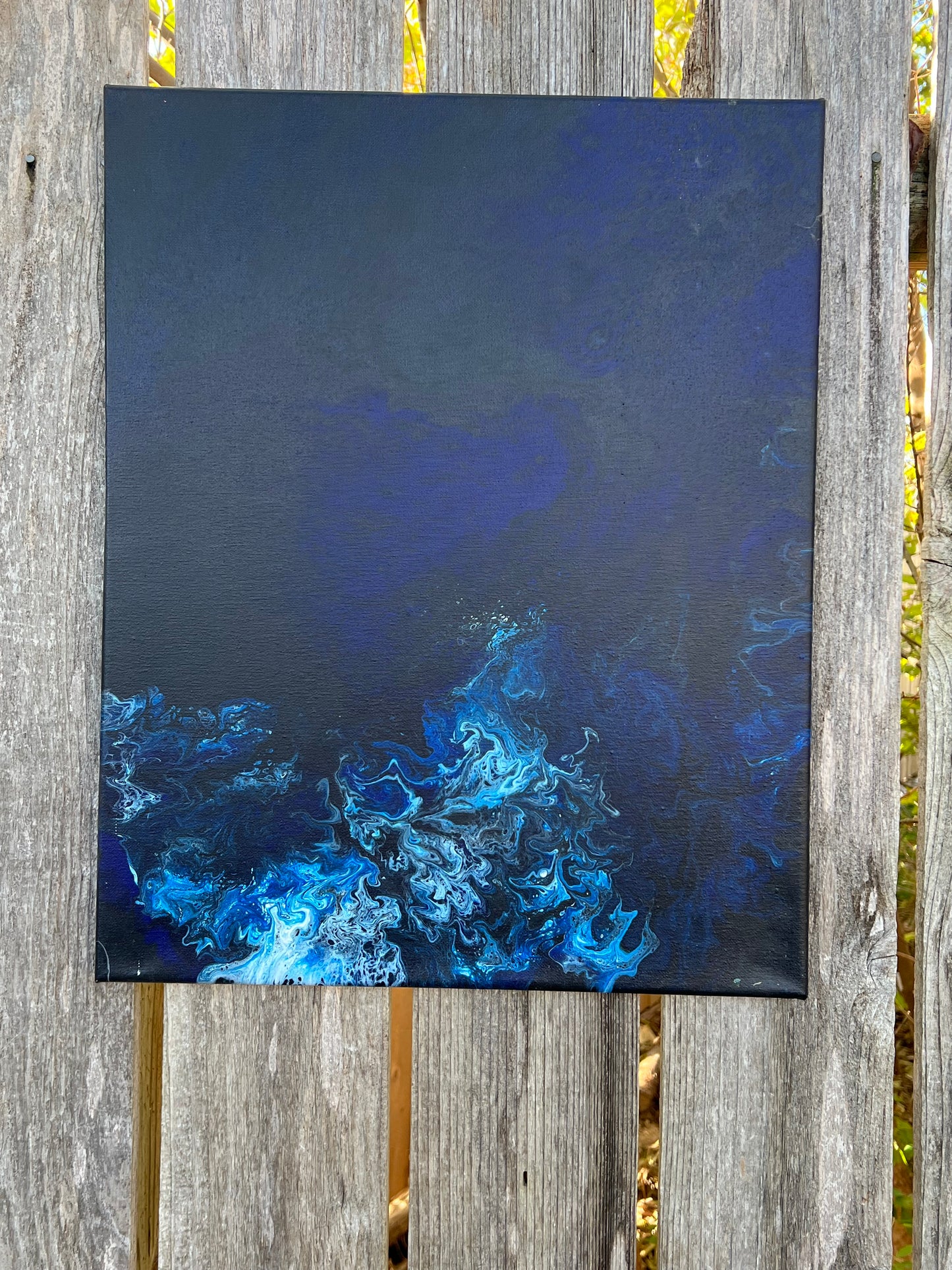 Pour Paint Abstract Canvas 23101