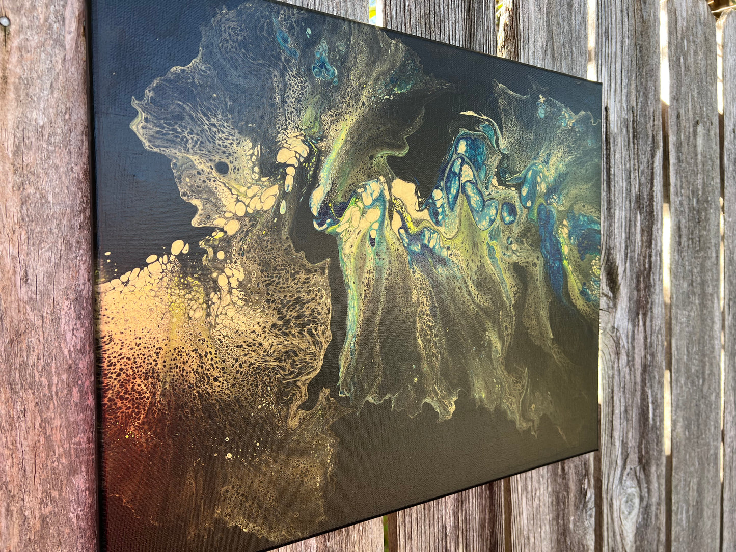 Pour Paint Abstract Canvas 231010