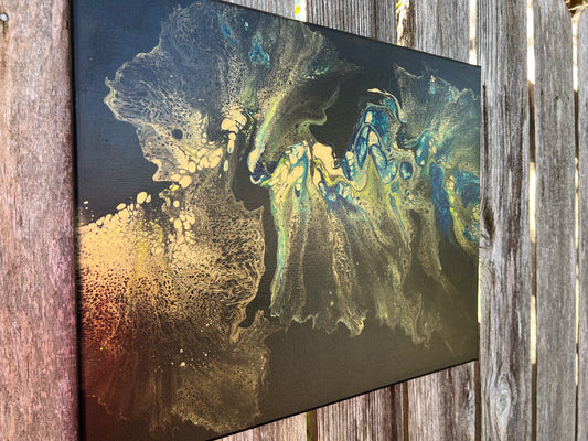 Pour Paint Abstract Canvas 231010