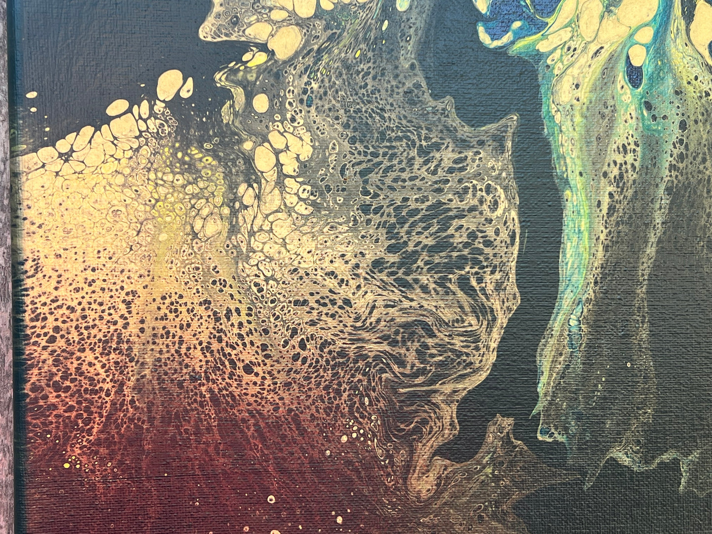 Pour Paint Abstract Canvas 231010