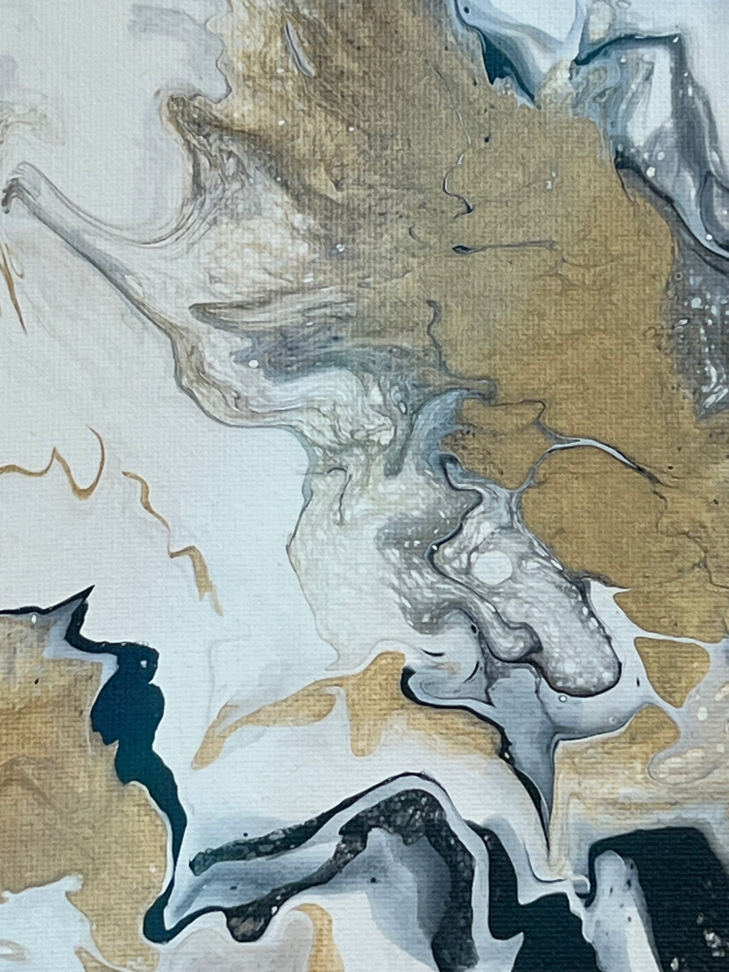 Pour Paint Abstract Canvas 231012