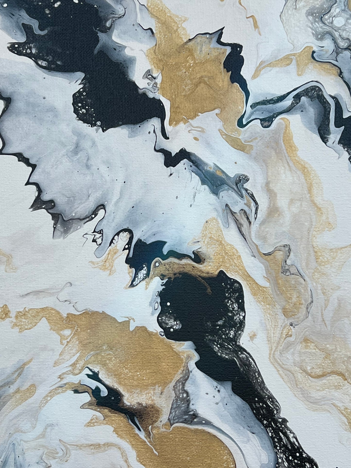 Pour Paint Abstract Canvas 231012